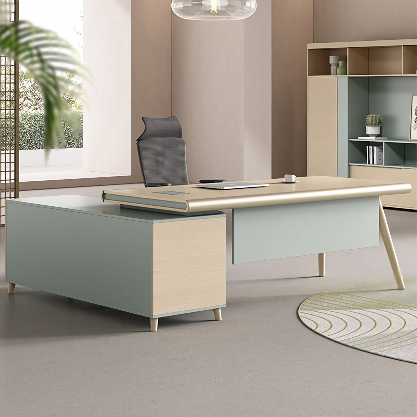 Furnavo Modern Executive Desk – Refined Office Workstation