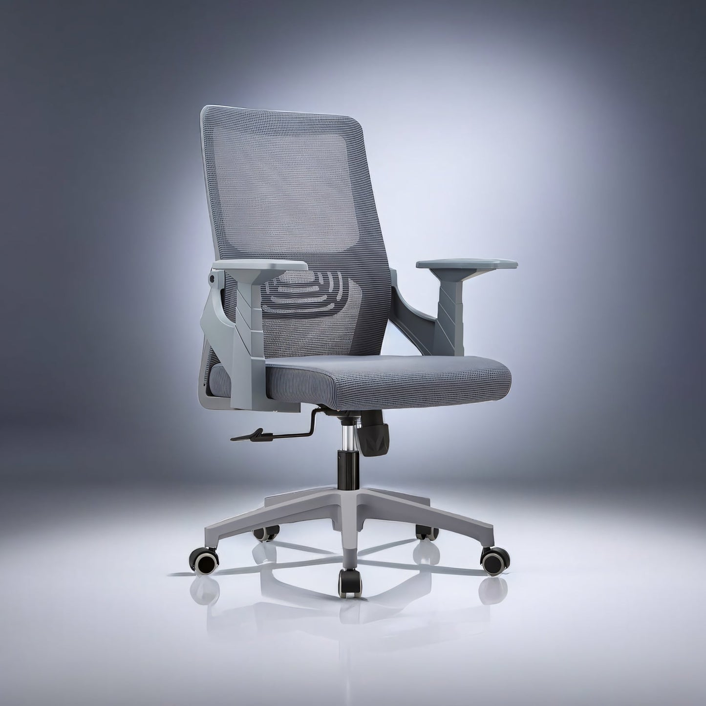 Furnavo Ergonomic Office Swivel Lift Staff Chair
