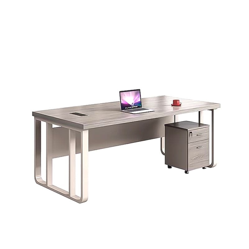 Furnavo Executive Office Computer Desk Modern Workstation Table