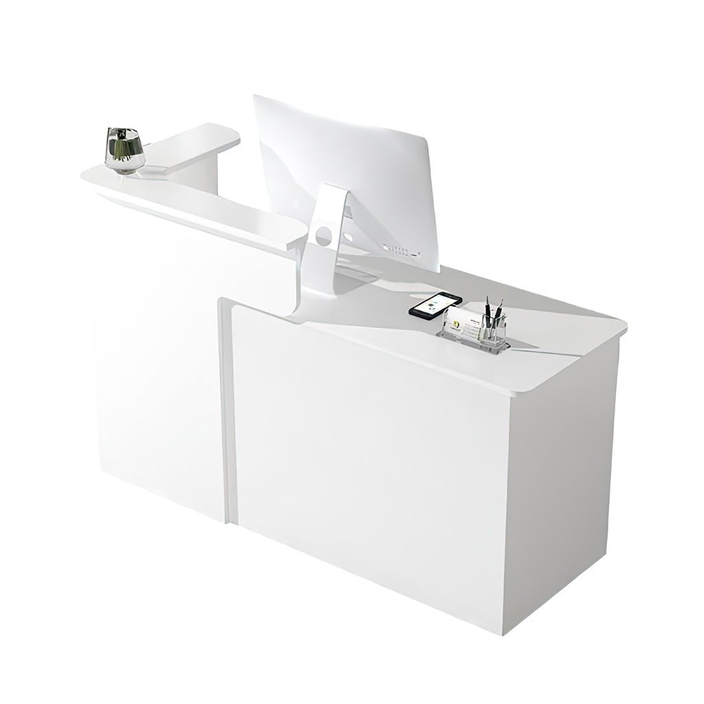 Furnavo Fashion Reception Desk – Compact Checkout Counter for Offices & Shops