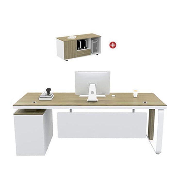 Furnavo Boss Manager Desk – Clean Modern Office Workstation