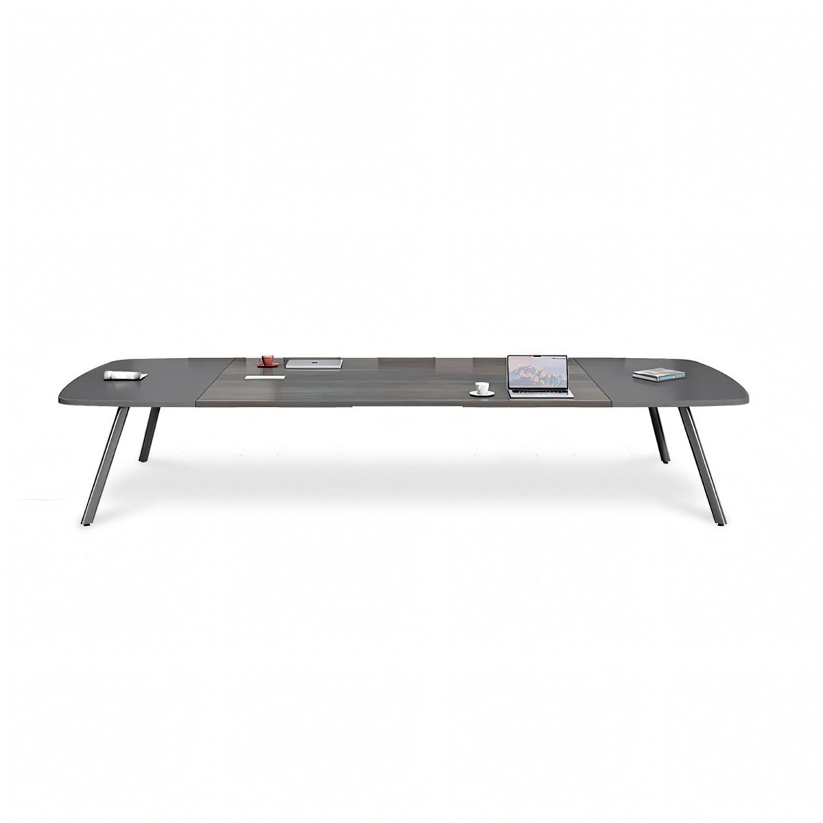 Furnavo Conference Table with Built-In Power Sockets