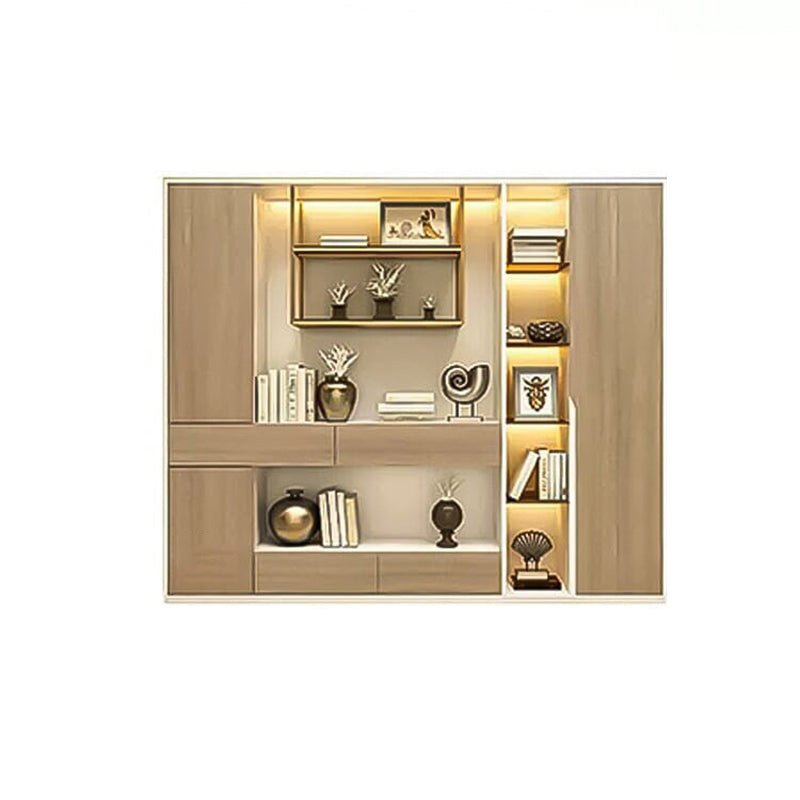 Furnavo Executive Desk – Clean Modern Desk with Skirt Panel & Side Cabinet