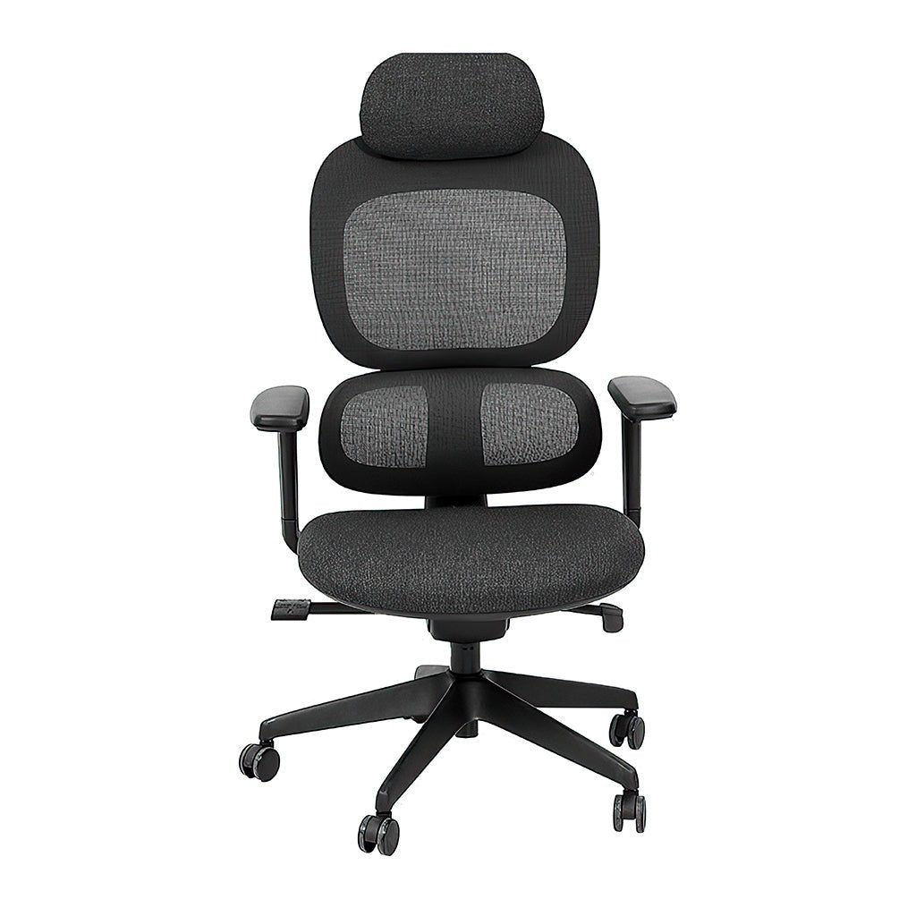Furnavo Adjustable Mesh Office Chair – High-Back Ergonomic Chair with Lumbar Support
