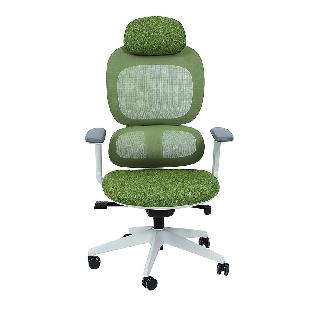 Furnavo Adjustable Mesh Office Chair – High-Back Ergonomic Chair with Lumbar Support