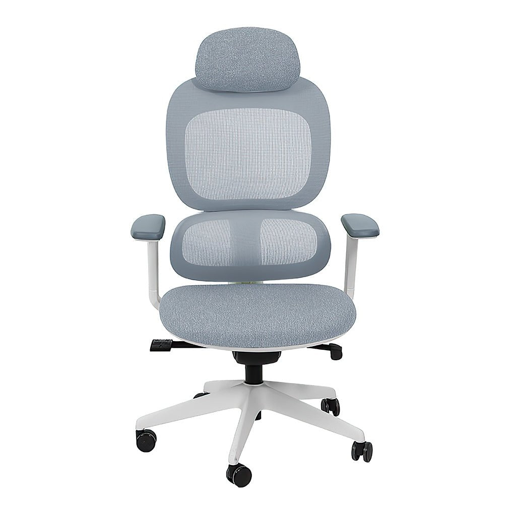 Furnavo Adjustable Mesh Office Chair – High-Back Ergonomic Chair with Lumbar Support