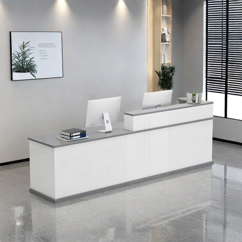 Furnavo Elegant Salon Office Shop Store Institution Reception Desk