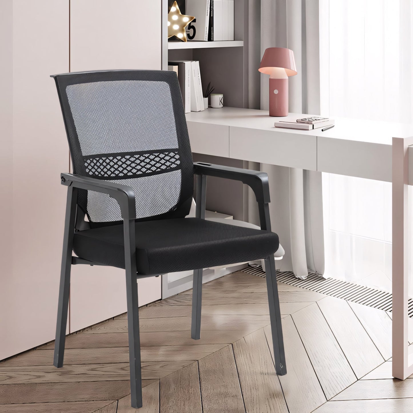 Furnavo Mesh Office Chair – Comfortable Computer & Reception Seat for Modern Workspaces