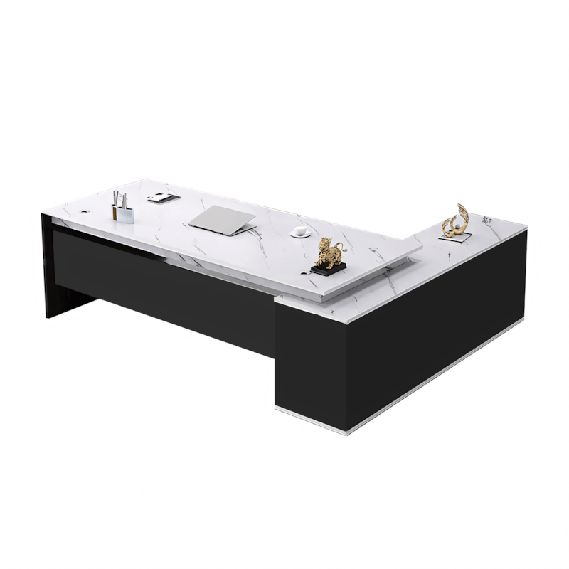 Furnavo President Executive Desk – Refined Modern Office Workstation