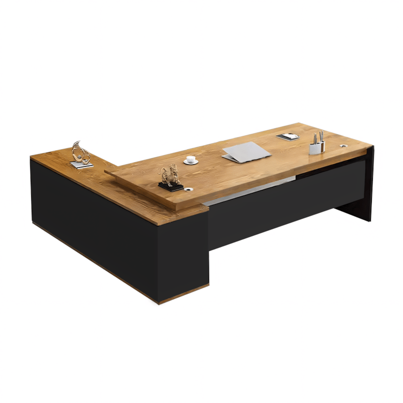 Furnavo President Executive Desk – Refined Modern Office Workstation