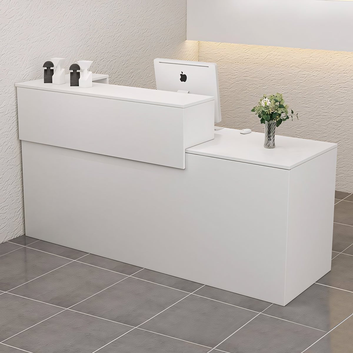 Furnavo Simple Salon Office Shop Store Institution Reception Desk