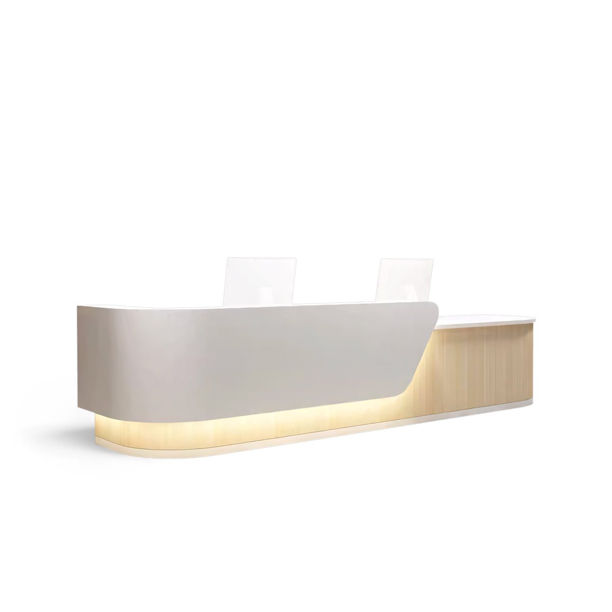 Furnavo Redefined Lacquered Bar Salon Hospital Company Reception Desk