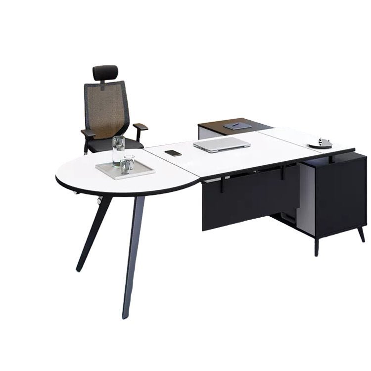 Furnavo Executive Simple Desk – Clean Office Work Table
