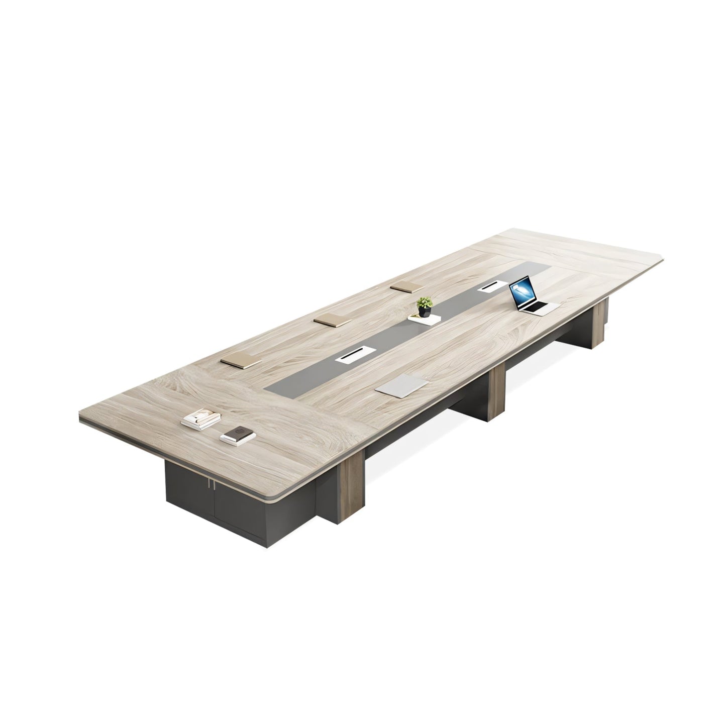 Furnavo Simple Rectangular Conference Table – Modern Office Reception Desk