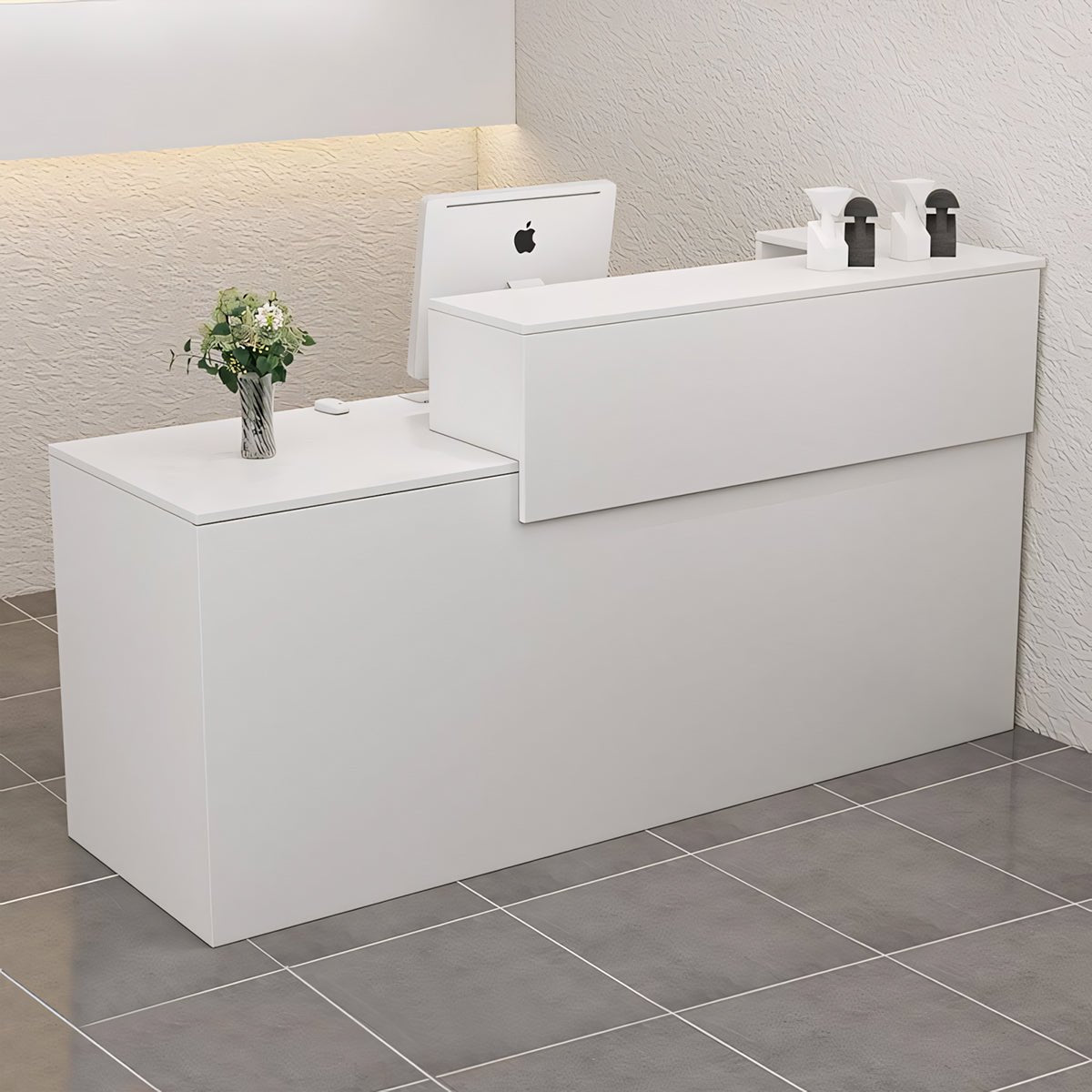 Furnavo Simple Salon Office Shop Store Institution Reception Desk