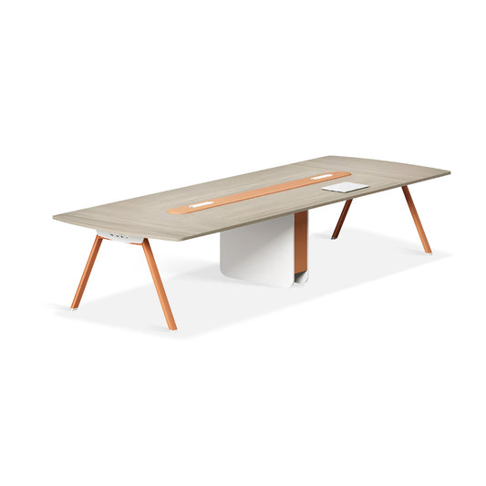 Furnavo Minimalist Office Conference Table – Modern Meeting Desk