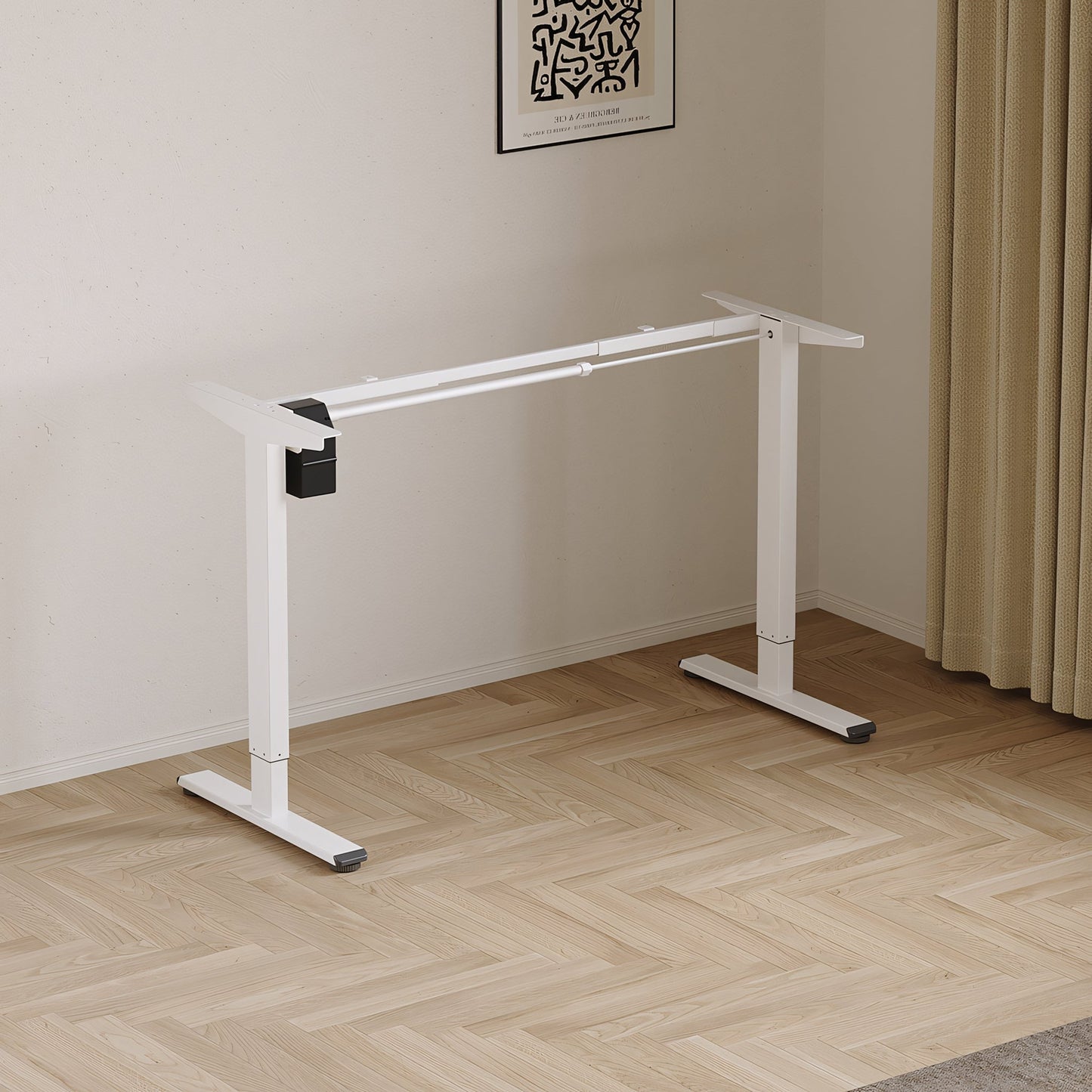 Furnavo Intelligent Electric Lifting Height Adjustable Staff Desk