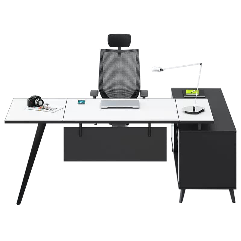Furnavo Executive Simple Desk – Clean Office Work Table