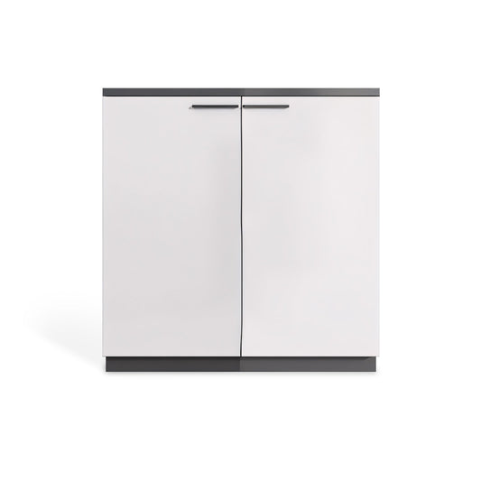 Furnavo Stylish Office Cabinet With Lockable Wooden Storage – Secure Modern Filing