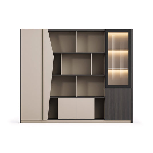 Furnavo Light Luxury Office Cabinet – Elegant Storage