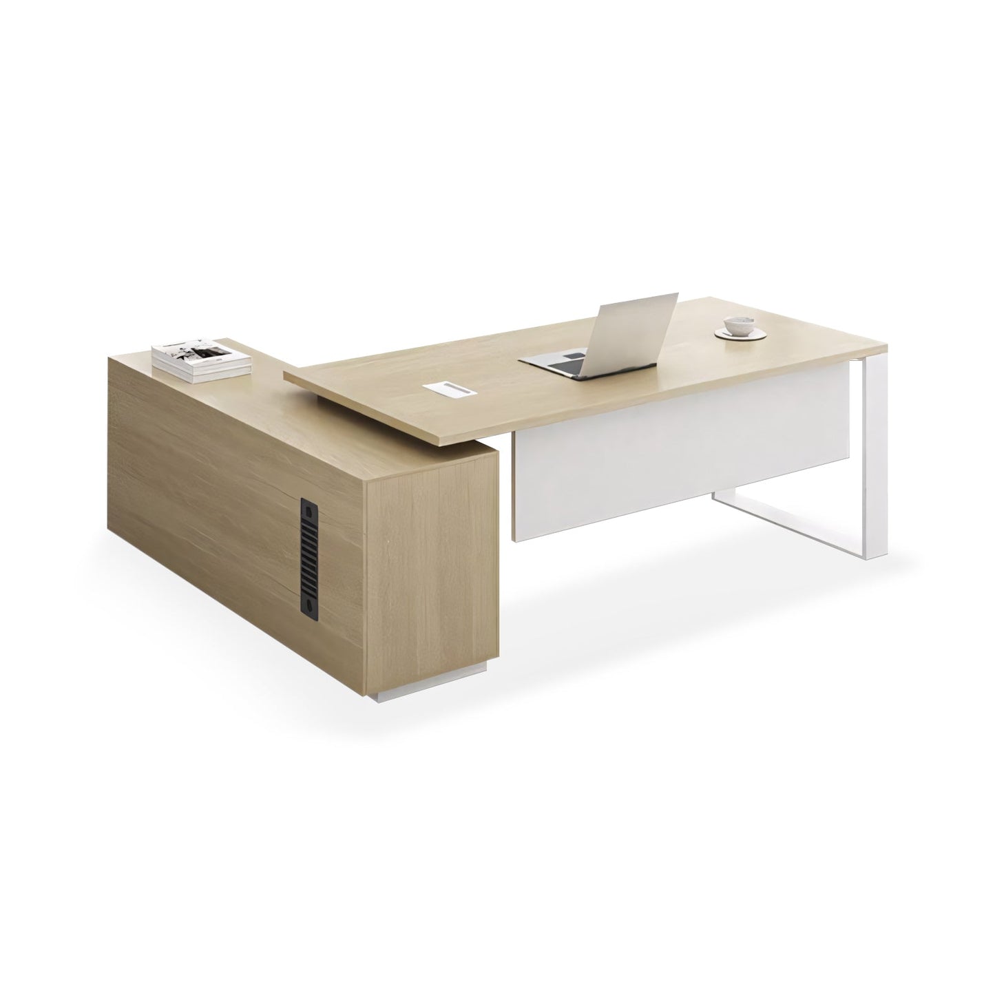 Furnavo Simple Modern Manager Boss Office Desk Table