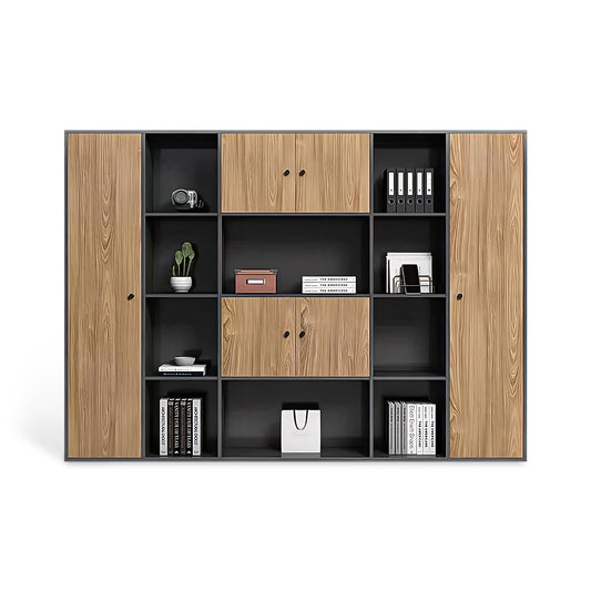 Furnavo Classic Office Cabinet With Doors