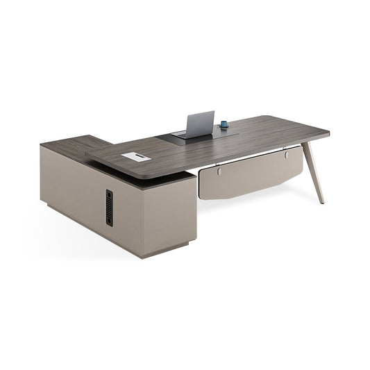 Furnavo Executive Supervisor Desk – Simple Modern Office Workstation