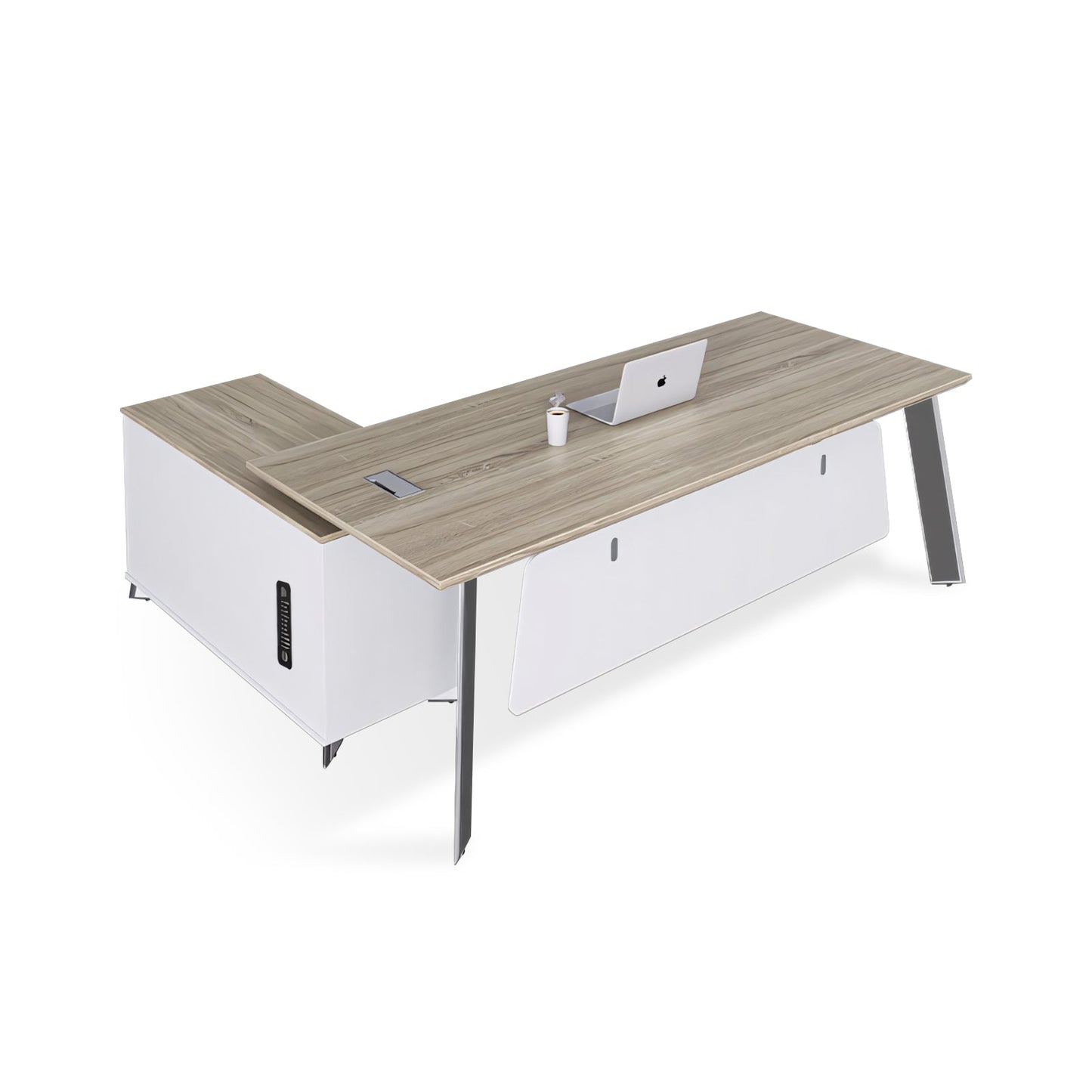 Furnavo Modern Supervisor Manager Desk – Clean Office Workstation
