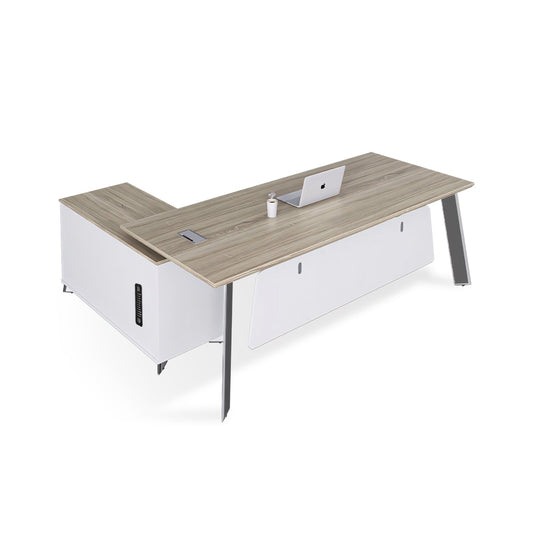 Furnavo Modern Supervisor Manager Desk – Clean Office Workstation