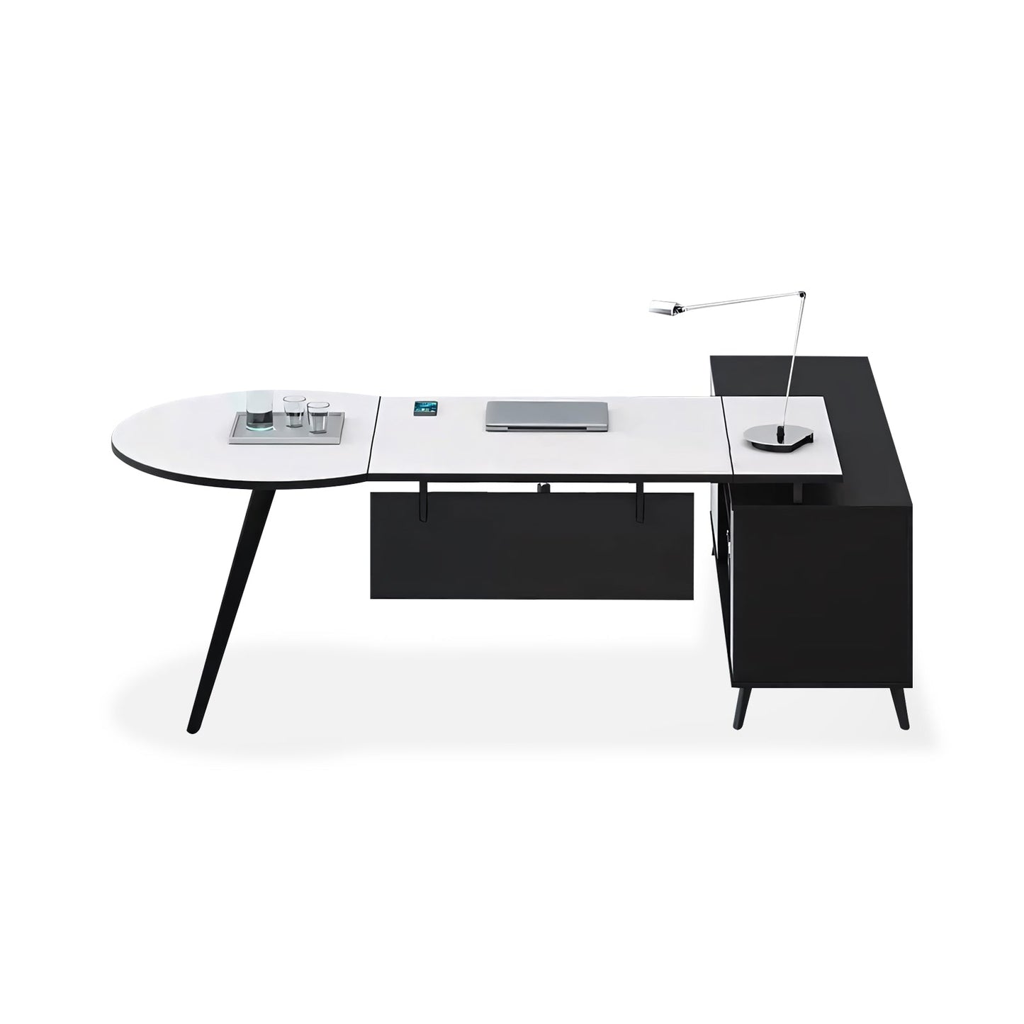 Furnavo Executive Simple Desk – Clean Office Work Table