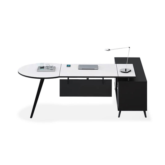 Furnavo Executive Simple Desk – Clean Office Work Table
