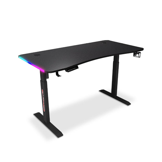 Furnavo RGB Electric Height Adjustable Table for Office or Gaming