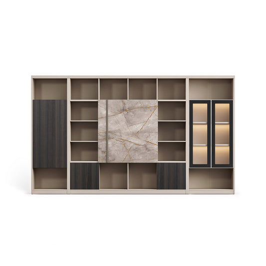 Furnavo Elegant Large Office Storage Cabinet