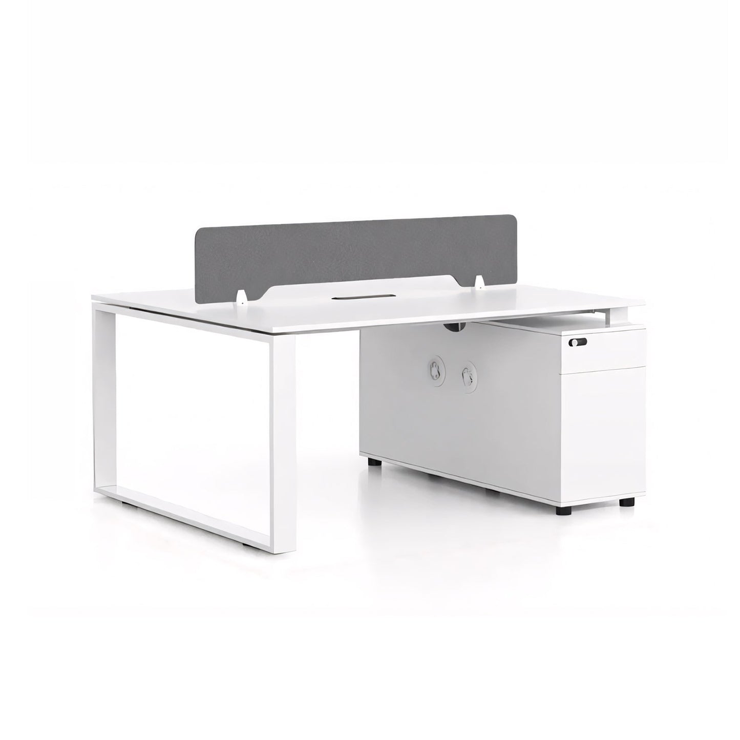 Furnavo Modern Staff Computer Desk – Office Desk Set for Teams and Individuals