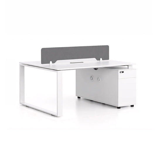Furnavo Modern Staff Computer Desk – Office Desk Set for Teams and Individuals
