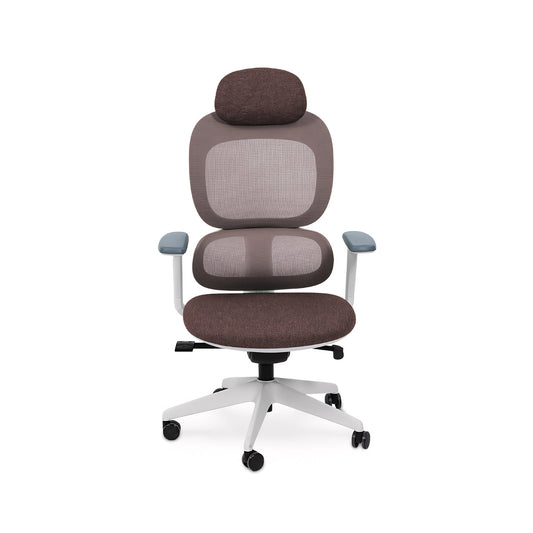 Furnavo Adjustable Mesh Office Chair – High-Back Ergonomic Chair with Lumbar Support