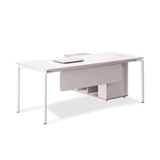 Furnavo Executive Classic Desk – Large Capacity Office Workstation
