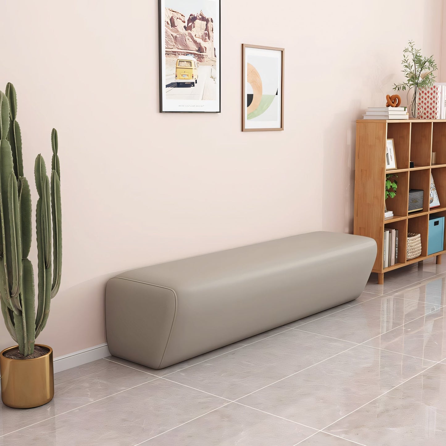 Furnavo Simple Salon Lounge Area Institution Hospital Reception Sofa