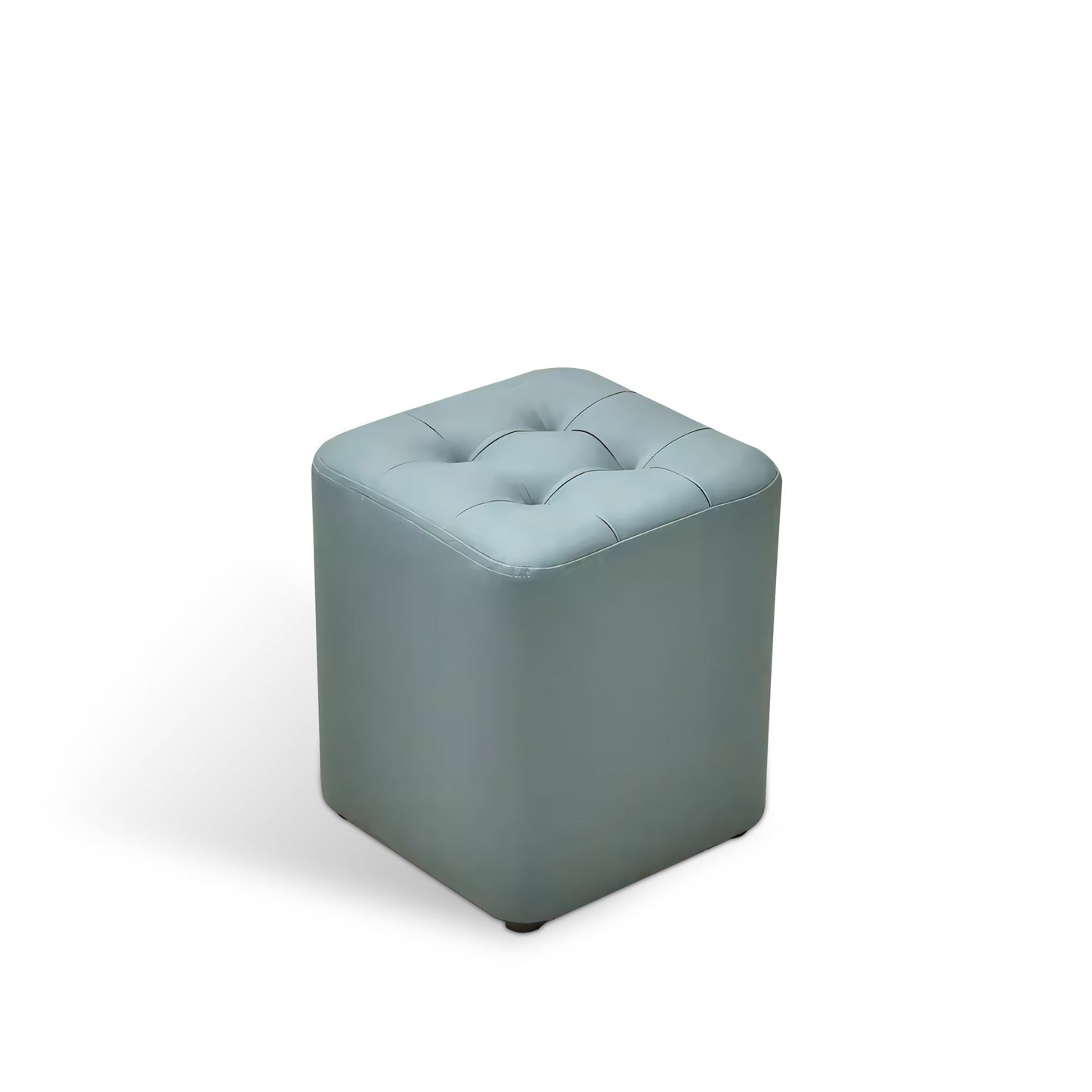 Furnavo Small Upholstered Square Stool