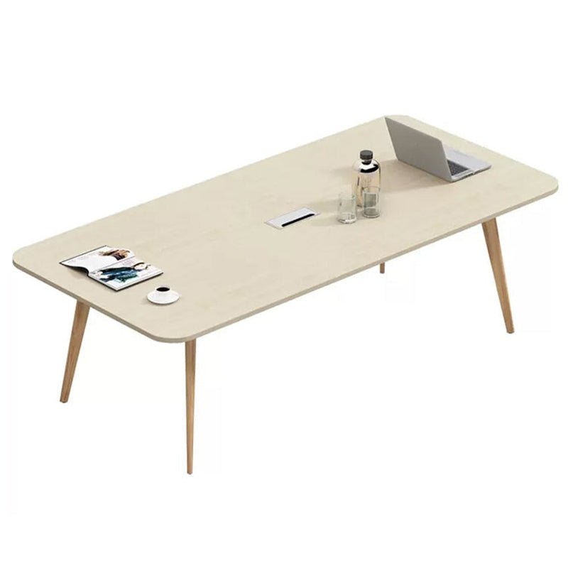 Furnavo Conference Table and Chairs – Simple Office Meeting Set