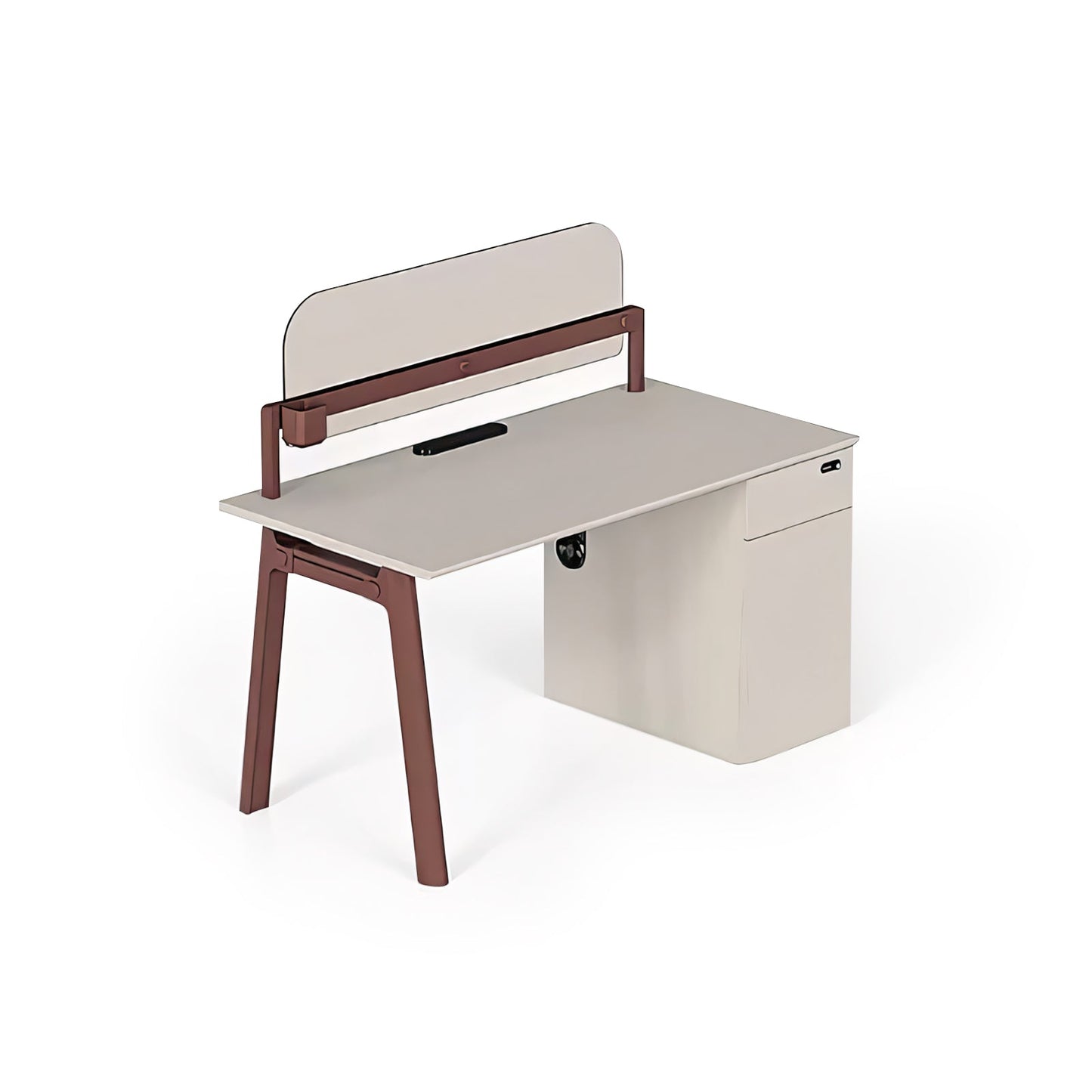Furnavo Office Desk – Simple Modern Staff Table for Company Workspaces