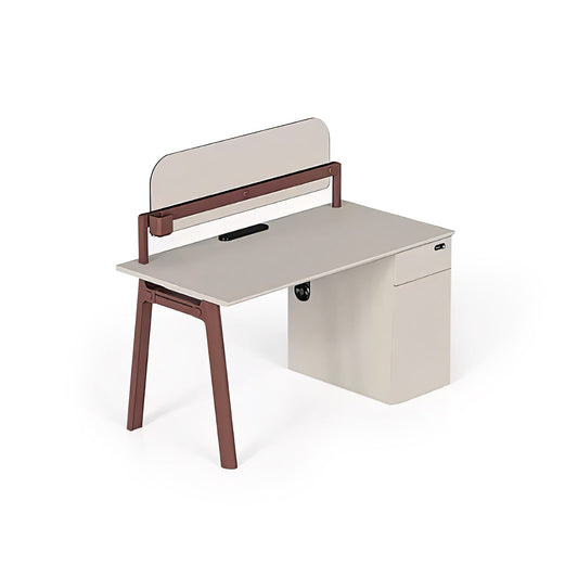 Furnavo Office Desk – Simple Modern Staff Table for Company Workspaces