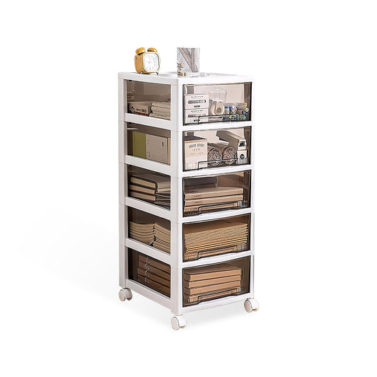 Furnavo Portable Plastic Office Storage Cabinet