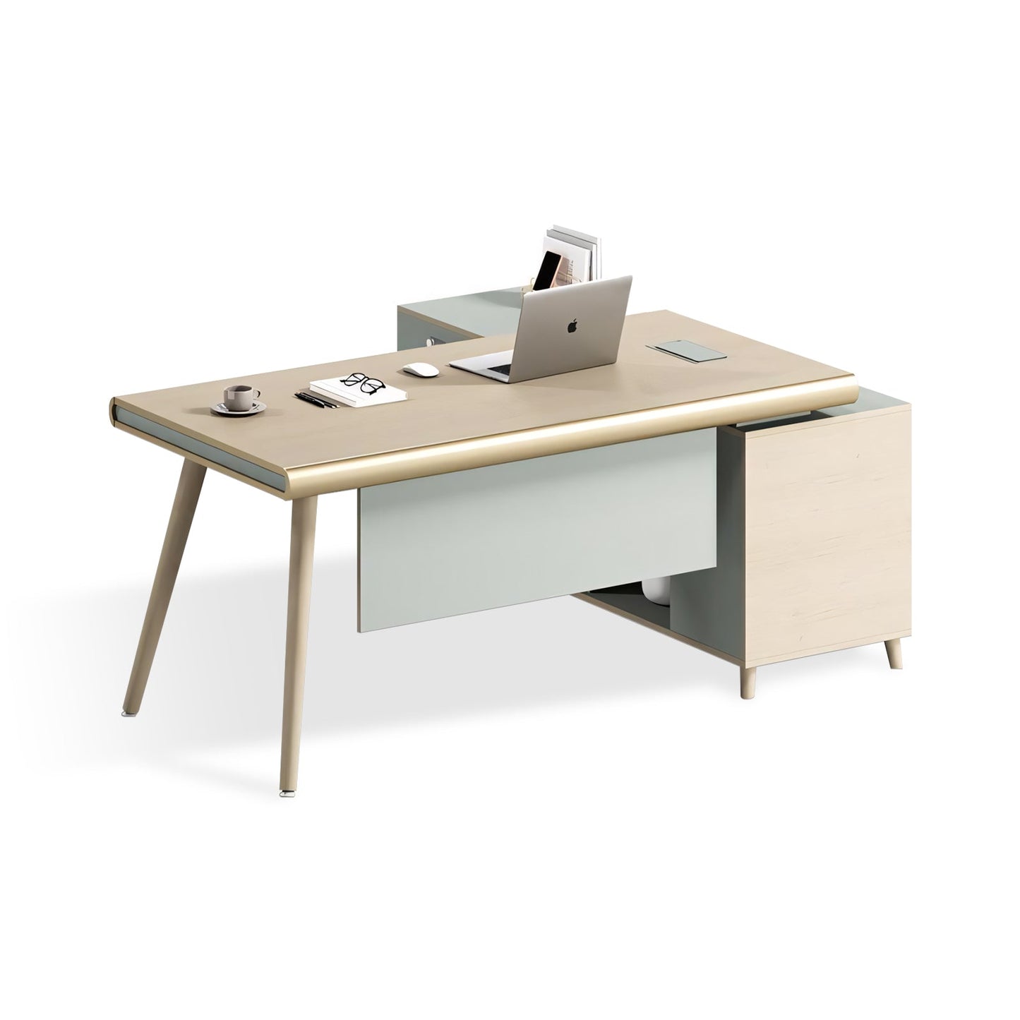 Furnavo Modern Executive Desk – Refined Office Workstation