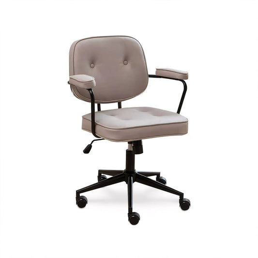 Furnavo Light Luxury Computer Office Chair With Casters
