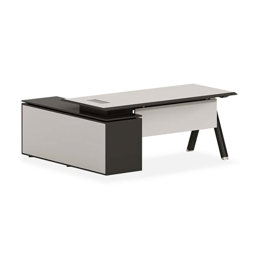 Furnavo Manager Supervisor Desk – Simple Modern Office Table
