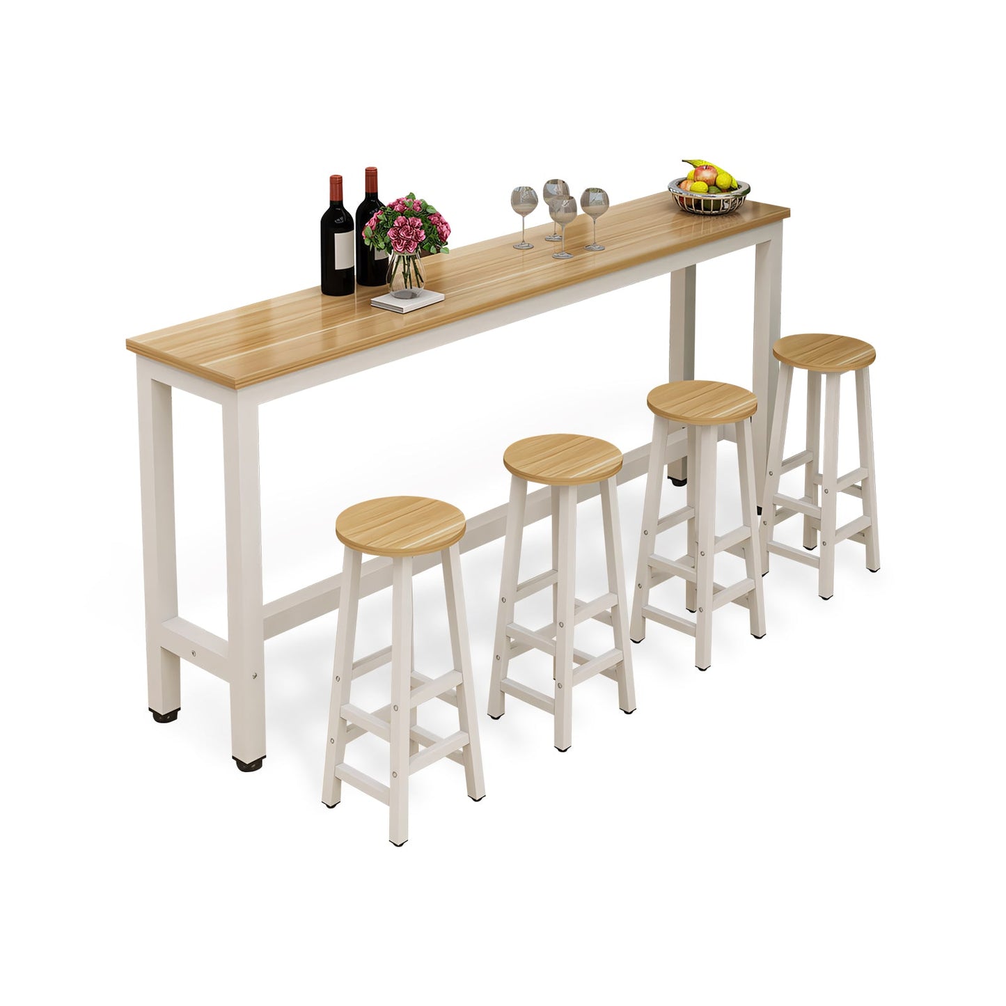 Furnavo Compact Classic Bar Table
