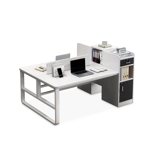 Furnavo Streamlined Modern Office Desk – Simple Minimalist Work Table
