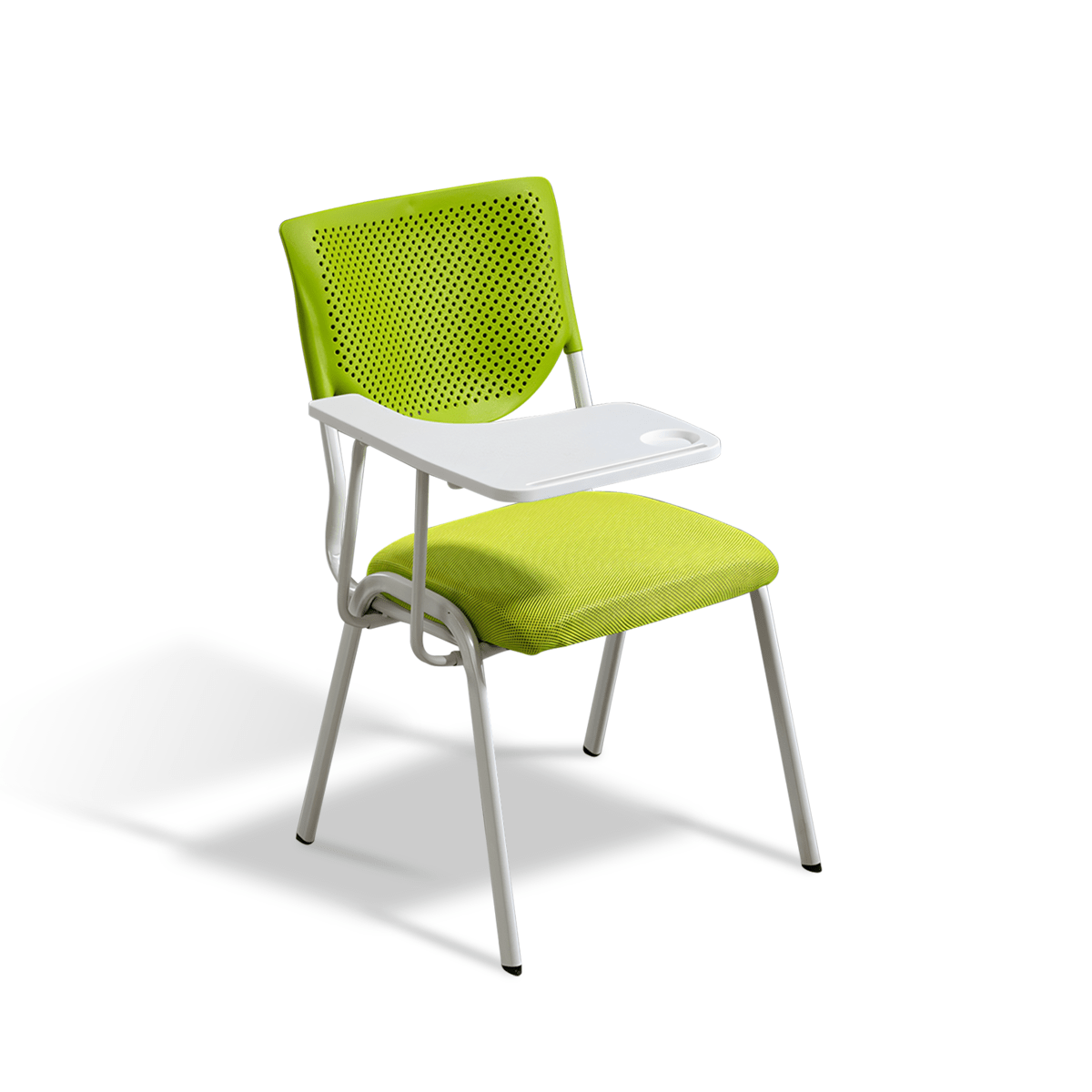 Furnavo Conference Chair with Foldable Writing Tablet