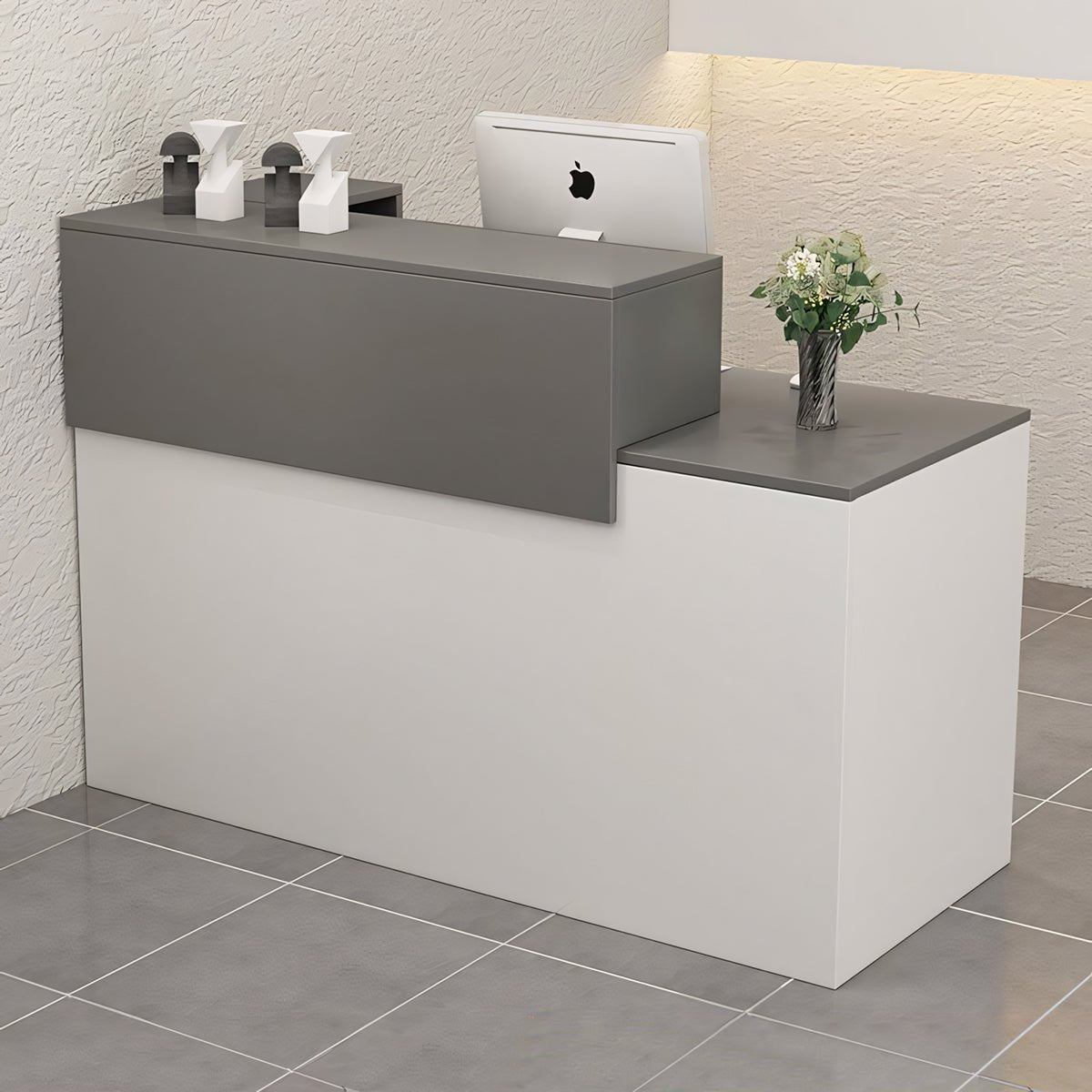 Furnavo Simple Salon Office Shop Store Institution Reception Desk